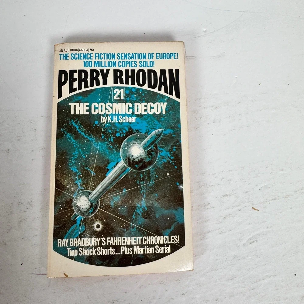 Perry Rhodan Sci-Fi Lot 20-24 Ace Books Clark Darlton K.H. Scheer Kurt Mahr